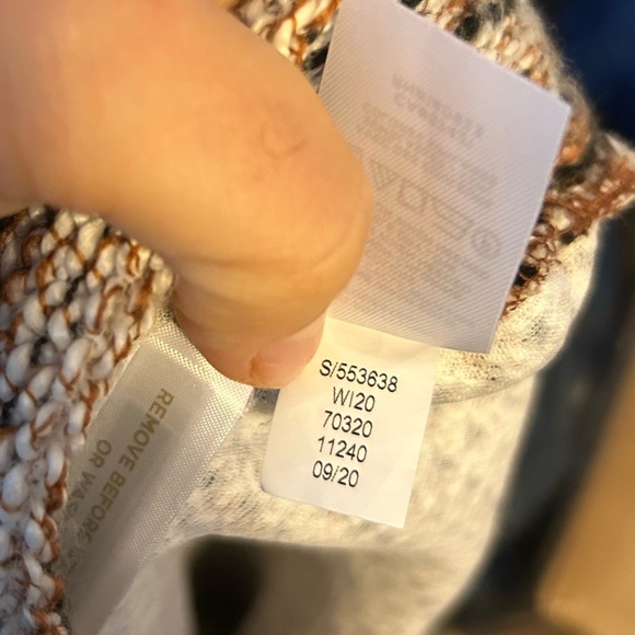 Loft Elastic Waist Boucle Jogger Skirt - Picture 7 of 8